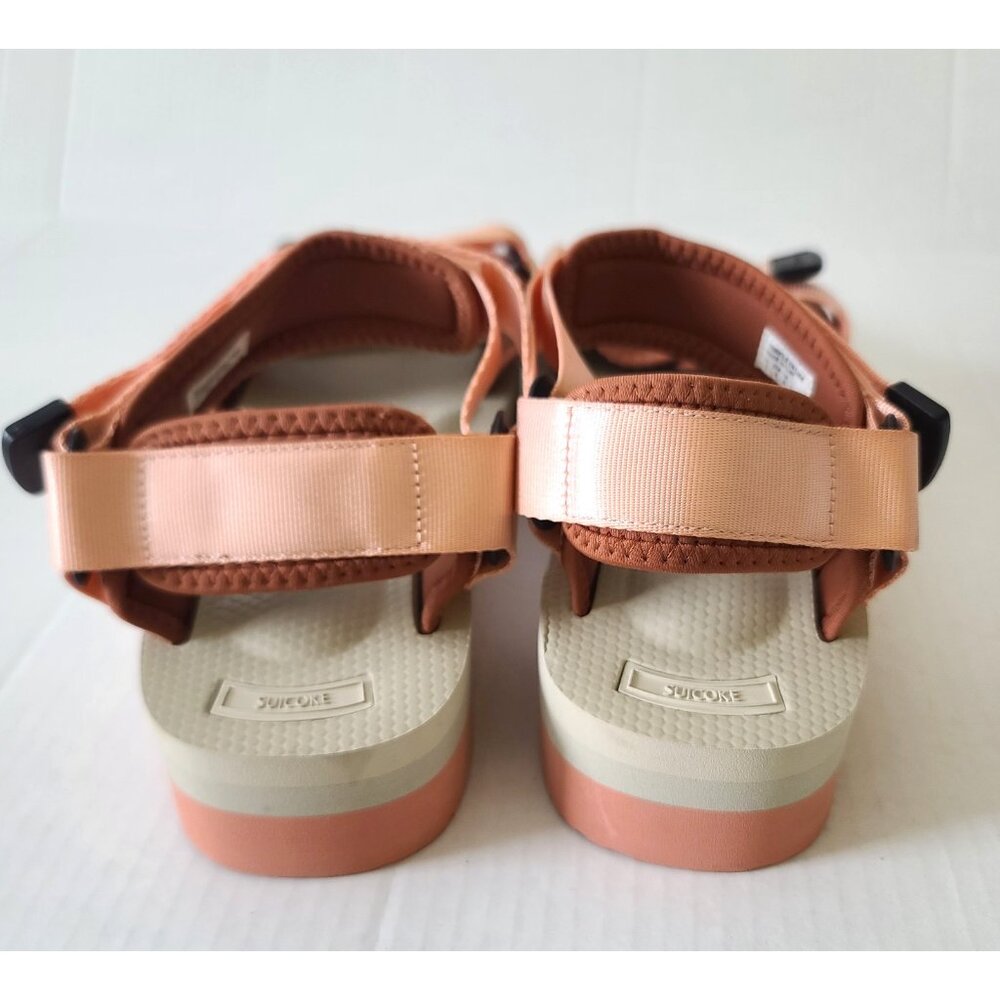 Suicoke CEL-VPO Platform Sandals in Peach/Cream Womens Sz 9 EU 39 Vibram NWOB - Picture 6 of 9